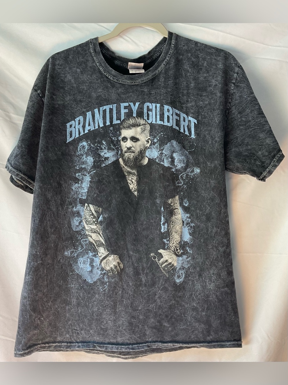 Brantley Gilbert Women's Static Black Graphic Short Sleeve Tee 2022